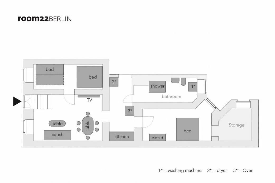 S37 Room22 Apartment Bergmannkiez Berlin 0*,  Germany